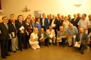 O Conselleiro de Presidencia, Alfonso Rueda, cos presidentes e presidentas das entidades galeg