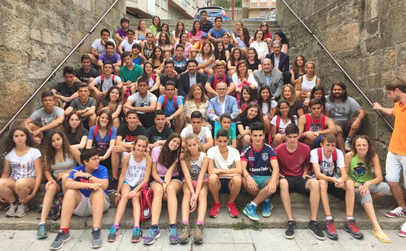 Mato e Miranda visitan aos participantes de "Conecta con Galicia" en Ourense